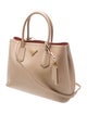 Prada Saffiano Leather Double Tote Medium