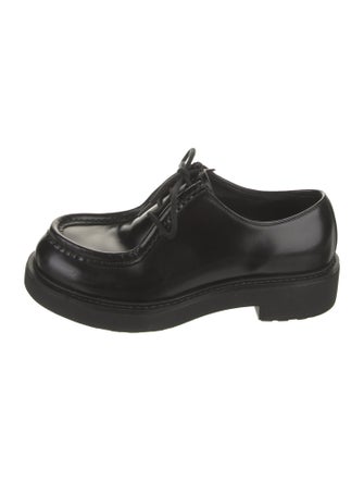 Prada Leather Derby Shoes