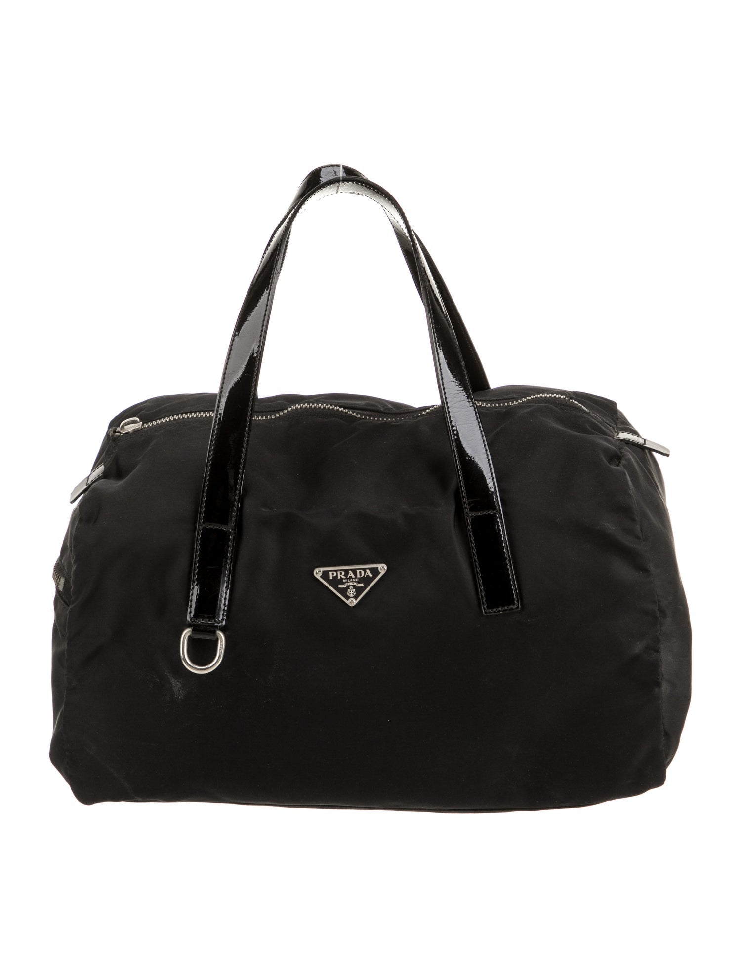 Prada Vela Nylon Top Handle Bag Vintage