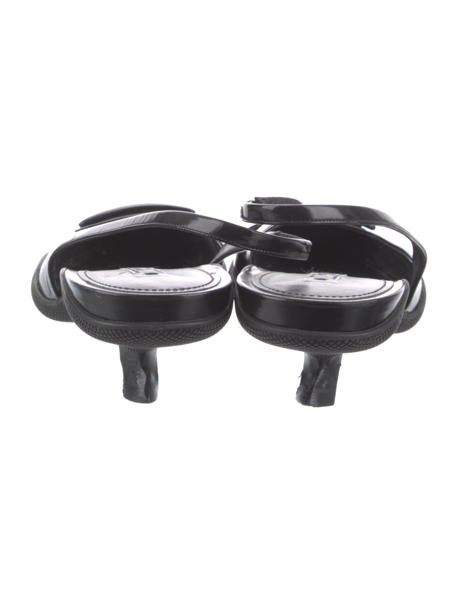 Prada Leather Slingback Pumps