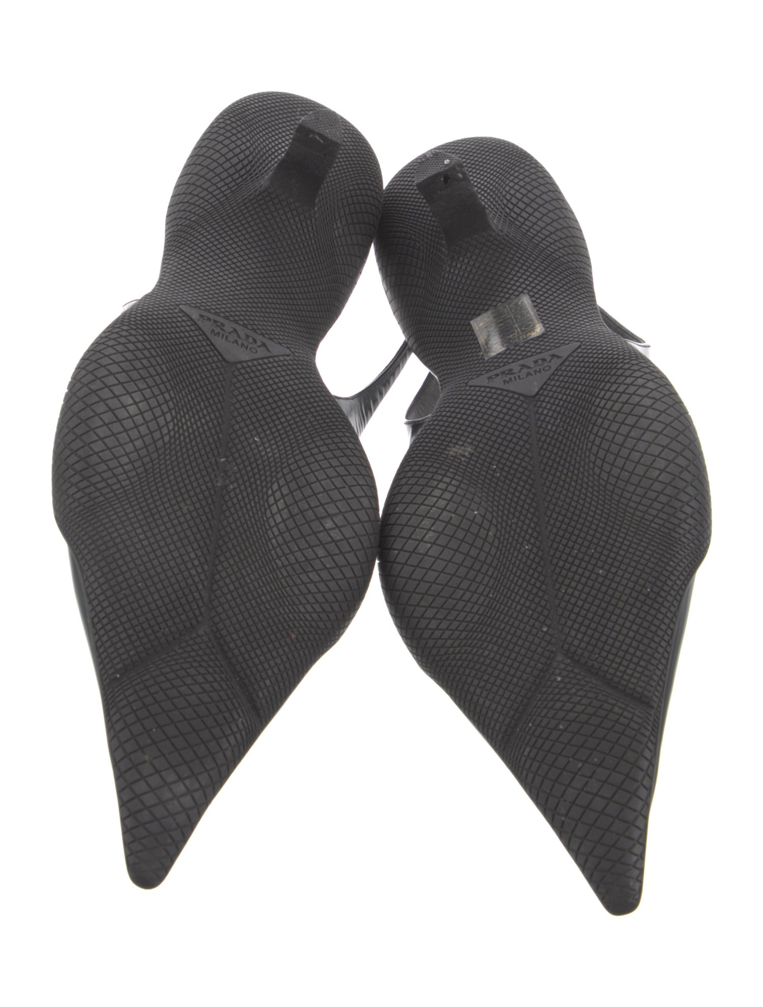 Prada Leather Slingback Pumps