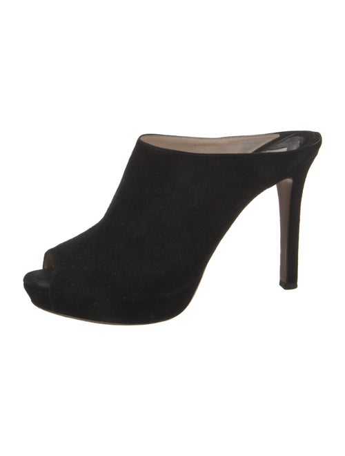 Prada Suede Mules