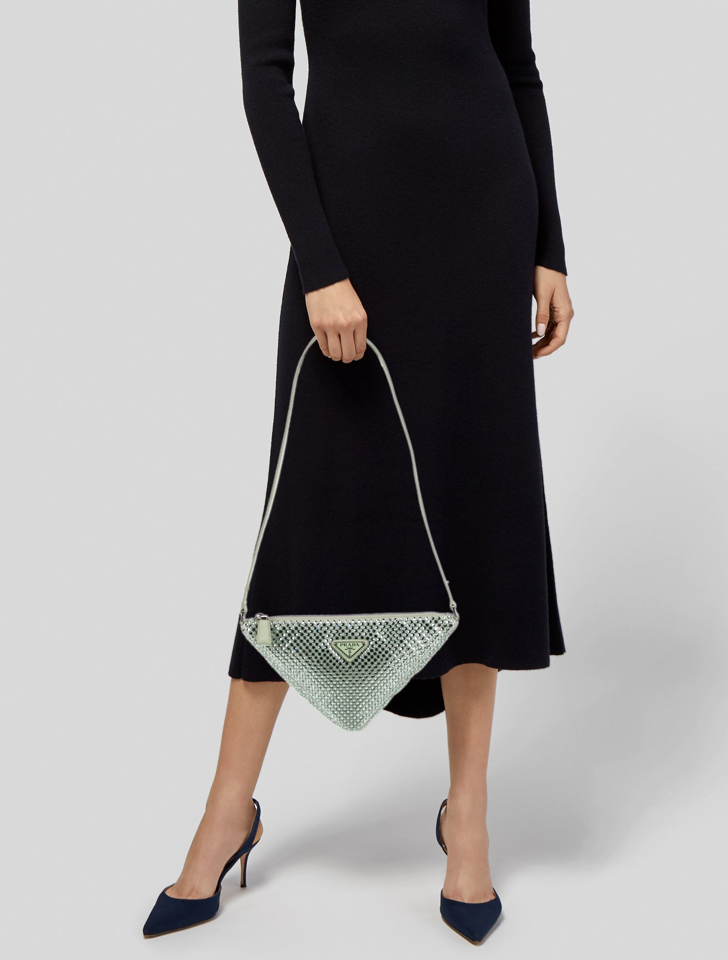 Prada Crystal Triangle