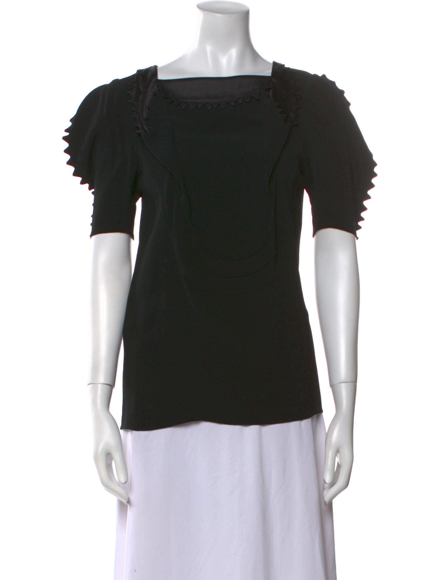 Prada 2025 Square Neckline Blouse