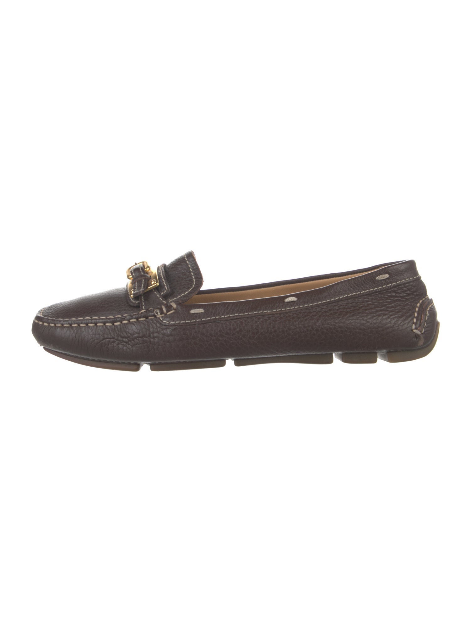 Prada Leather Loafers
