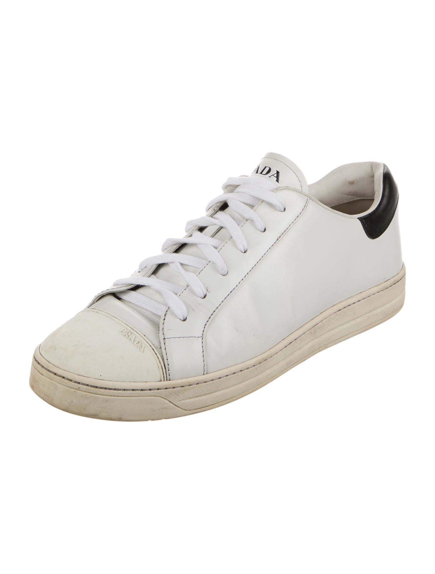 Prada Leather Sneakers