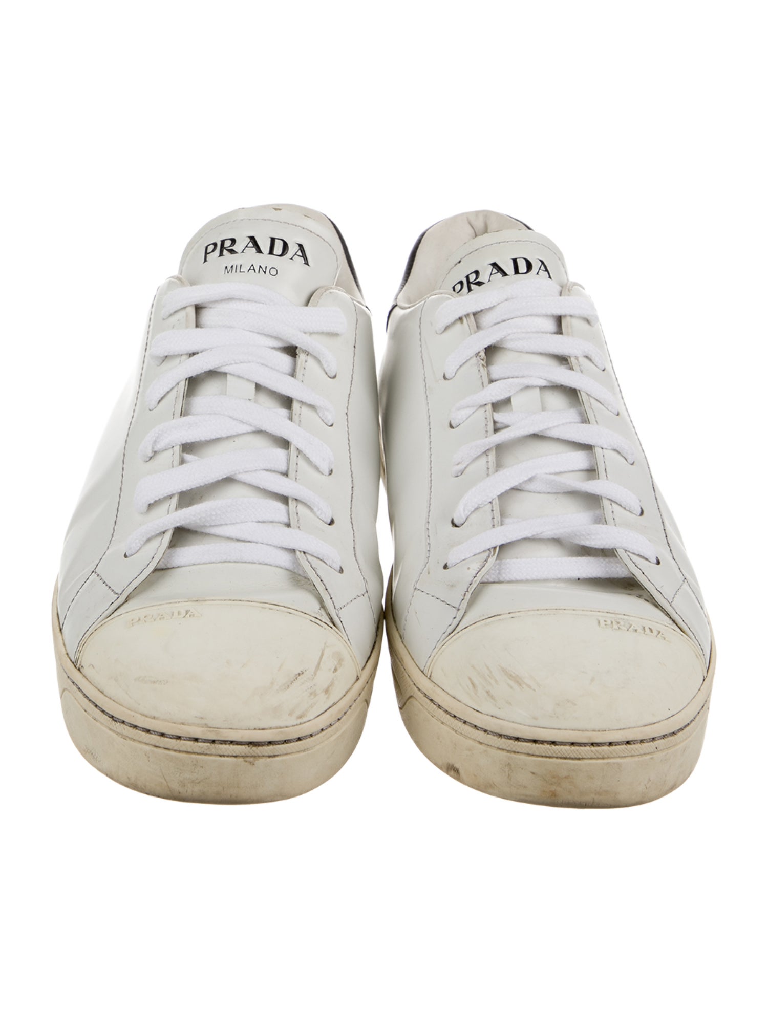 Prada Leather Sneakers