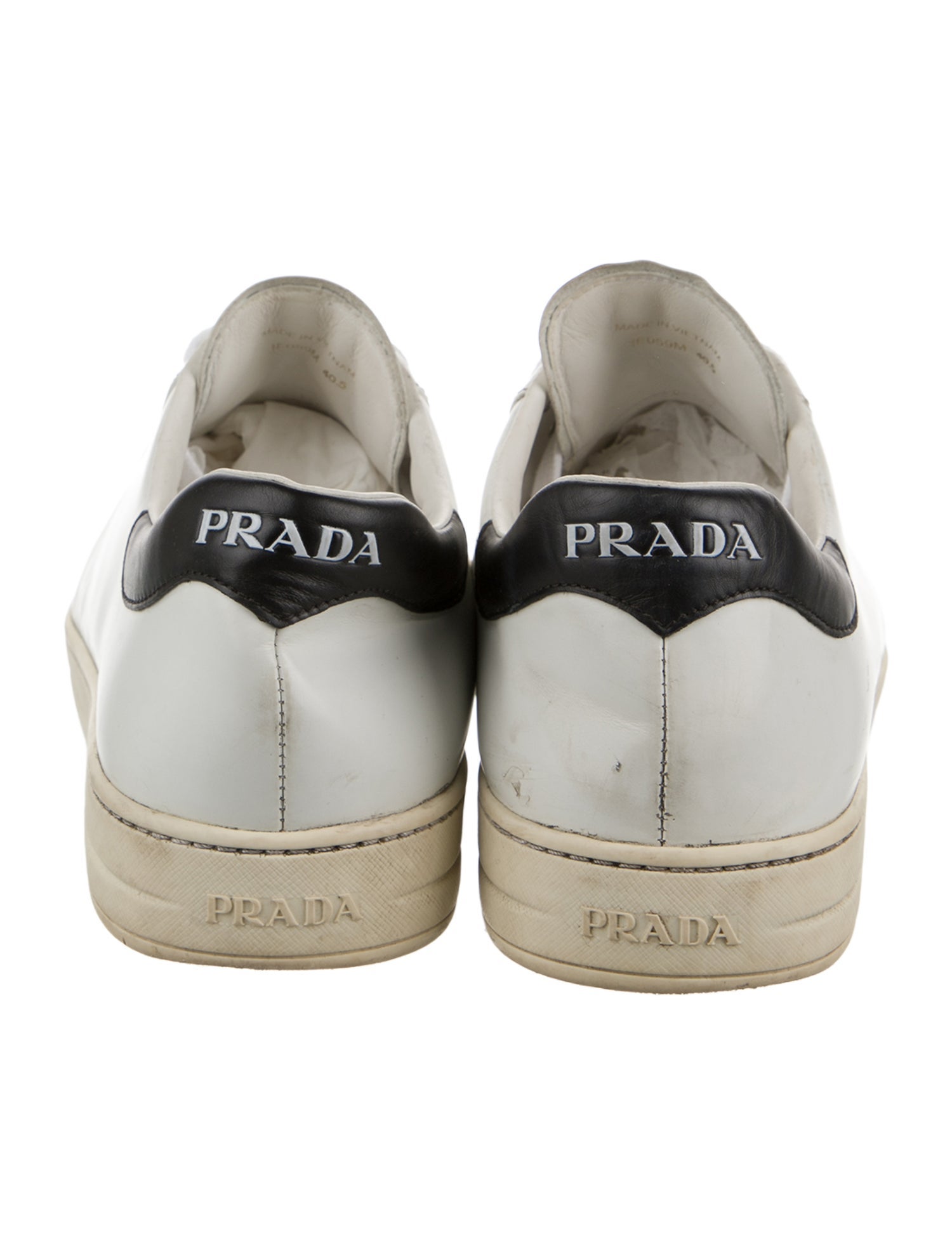 Prada Leather Sneakers