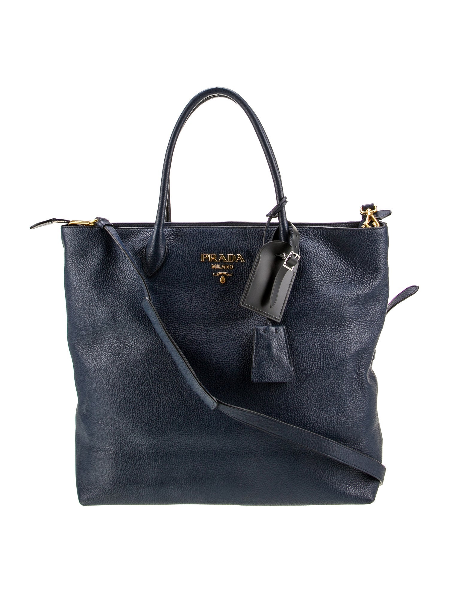 Prada Vitello Daino Leather Shoulder Bag