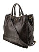 Prada Madras Leather Top Handle Bag