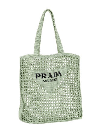 Prada Raffia Grass Tote
