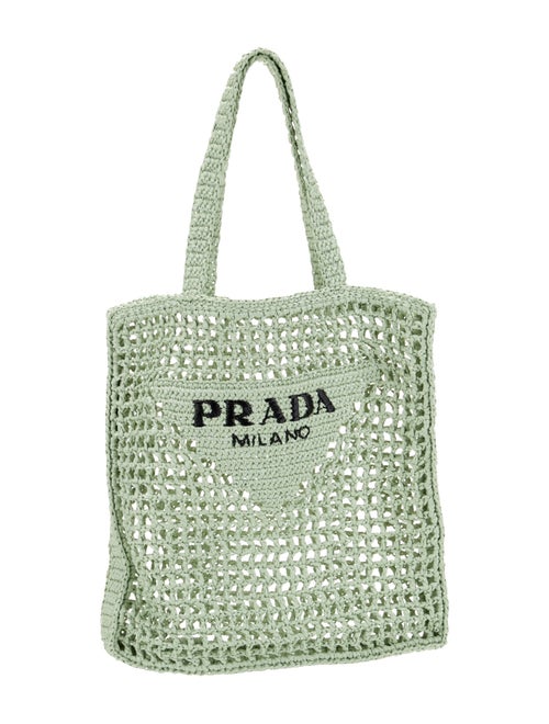 Prada Raffia Grass Tote