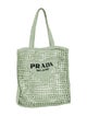 Prada Raffia Grass Tote
