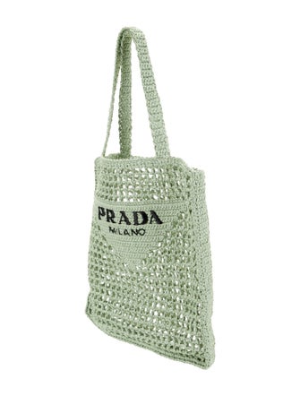 Prada Raffia Grass Tote