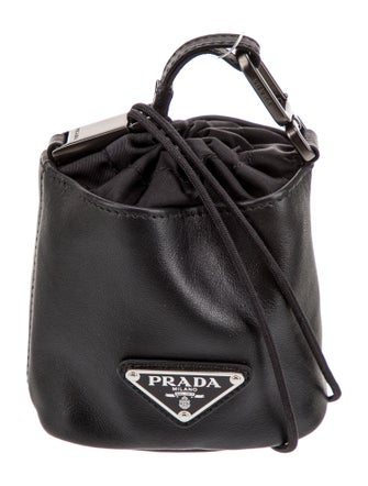 Prada Leather Bucket Bag