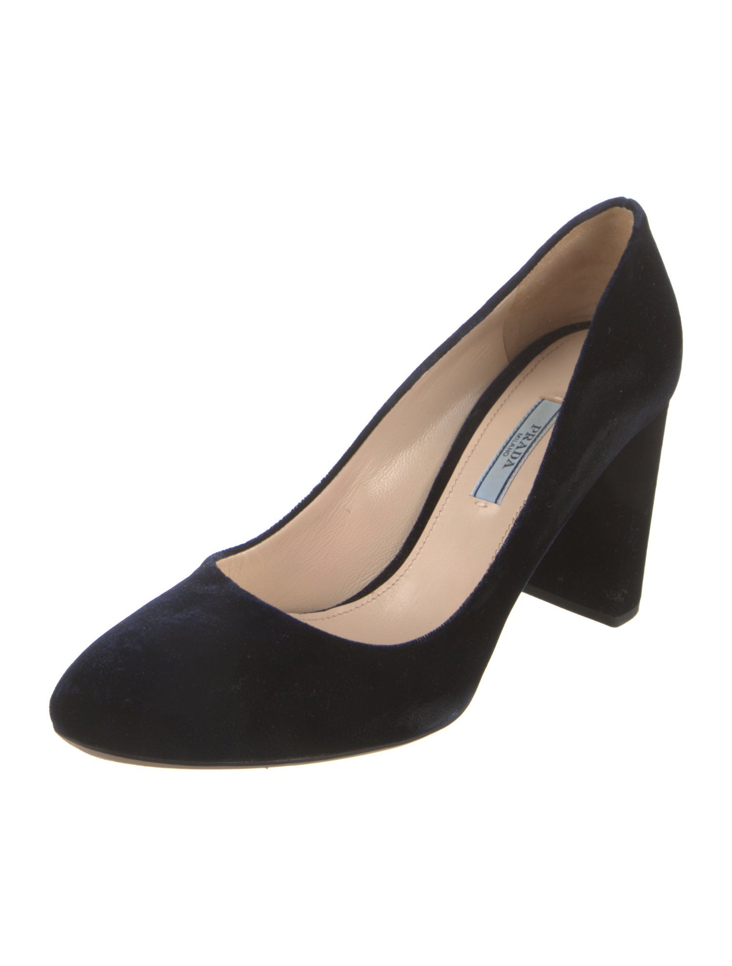 Prada Velvet Pumps