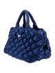 Prada Raffia Grass Top Handle Bag
