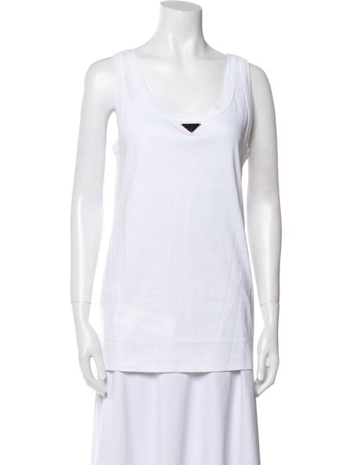 Prada 2022 Scoop Neck Top