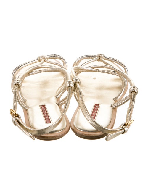 Prada Sport Leather Sandals