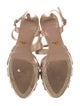 Prada Saffiano Leather Saffiano Leather Slingback Sandals