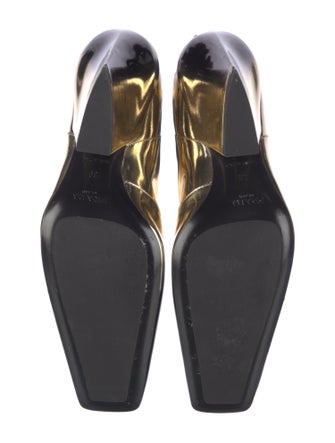 Prada Patent Leather Chelsea Boots