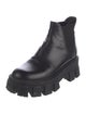 Prada Leather Rain Boots