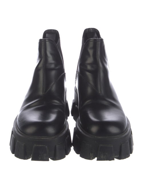 Prada Leather Rain Boots