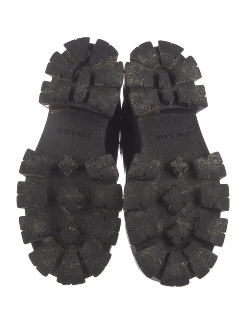 Prada Leather Rain Boots