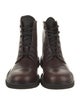 Prada Leather Combat Boots