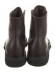 Prada Leather Combat Boots