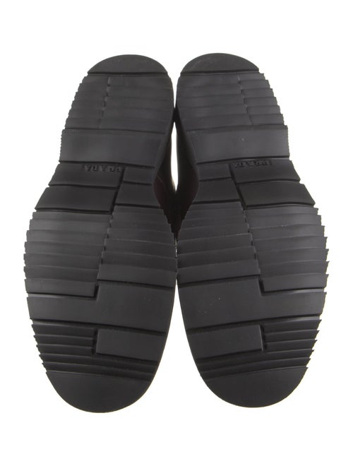 Prada Leather Combat Boots