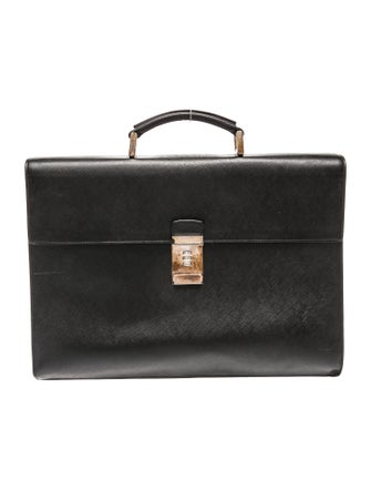 Prada Saffiano Lux Leather Briefcase