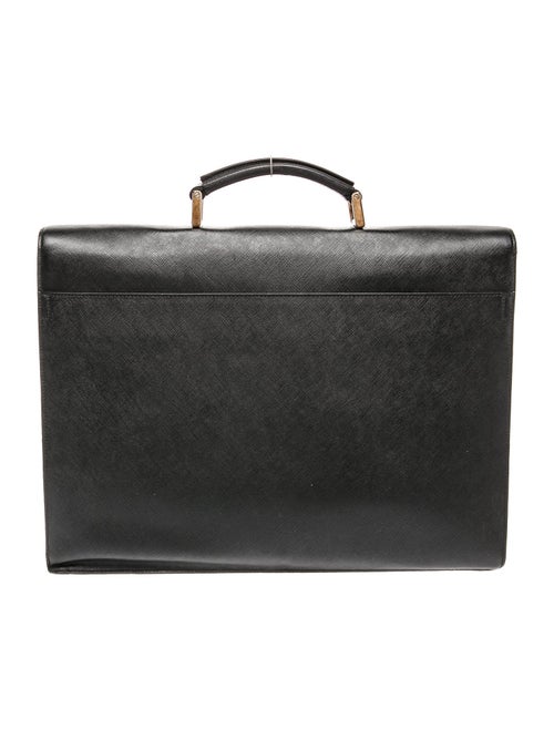 Prada Saffiano Lux Leather Briefcase