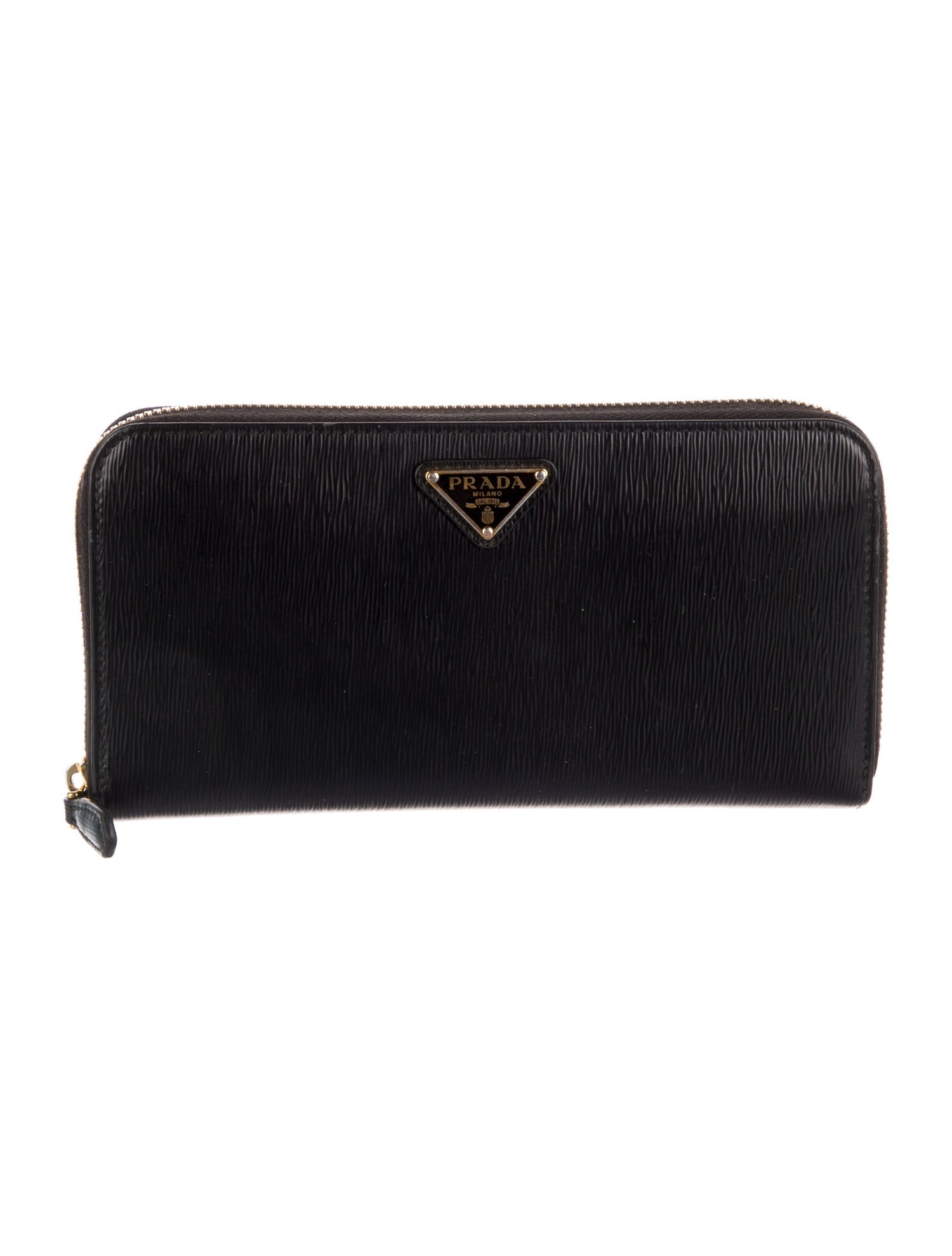 Prada Vitello Move Leather Continental Wallet