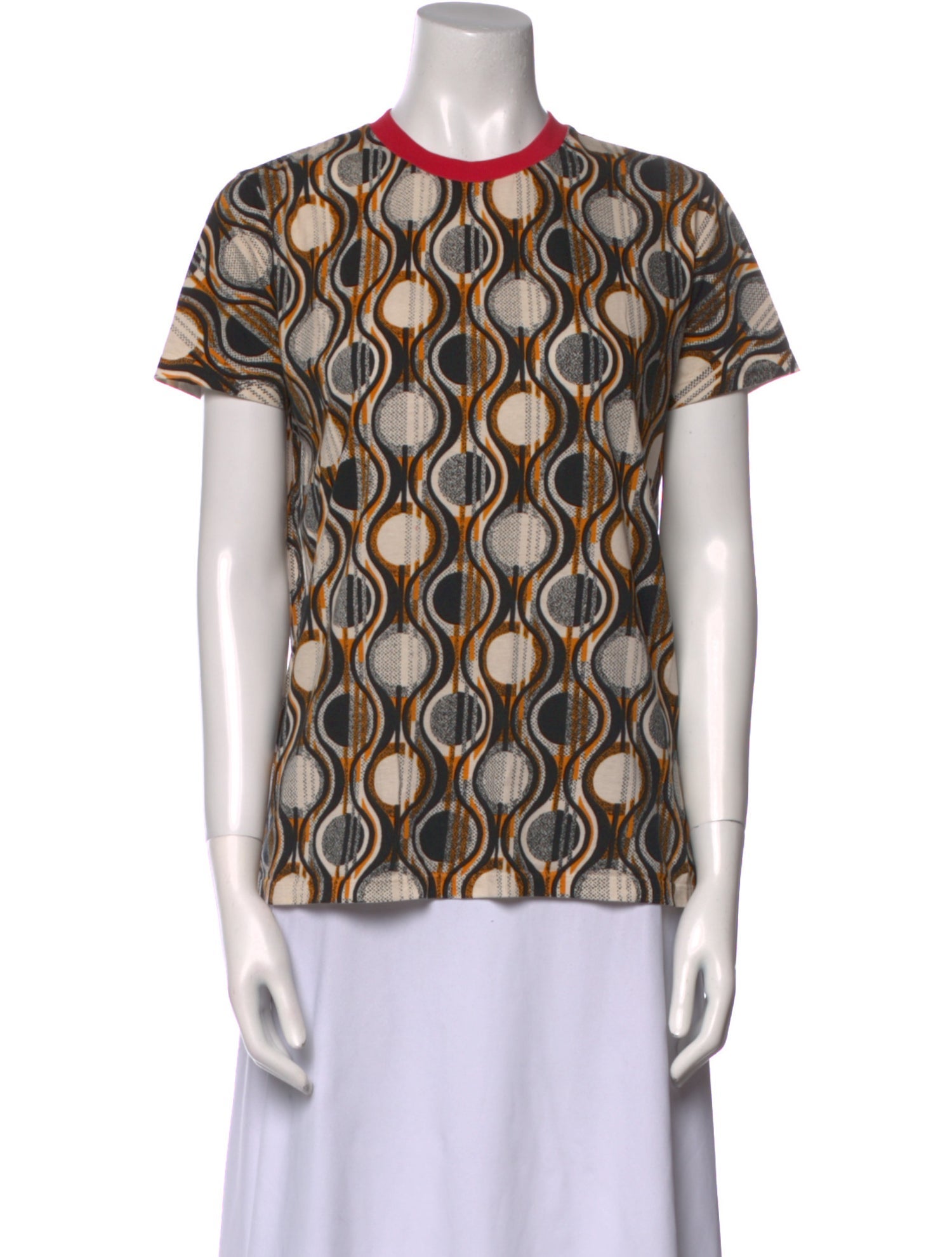 Prada 2014 Printed Blouse