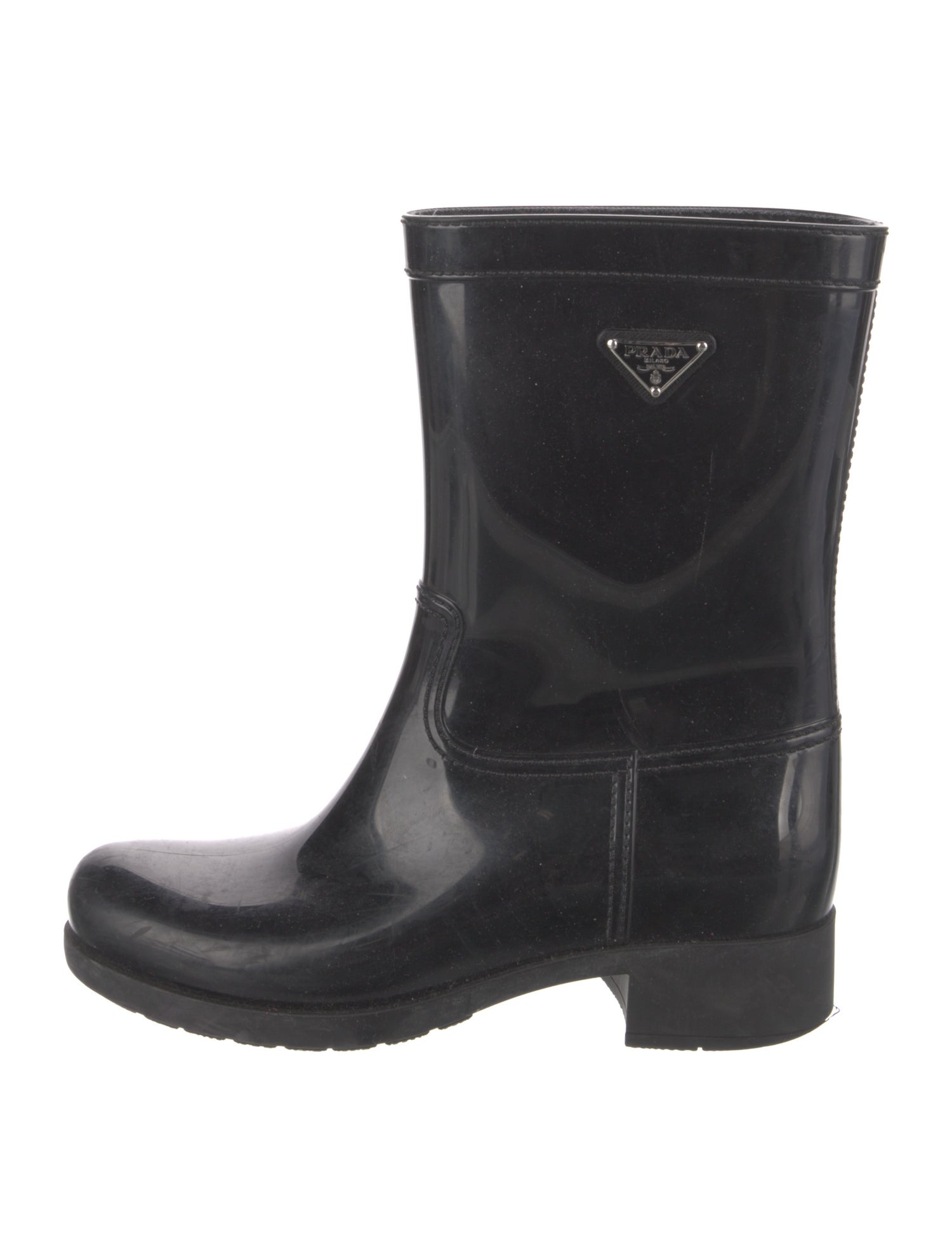 Prada Rubber Rain Boots