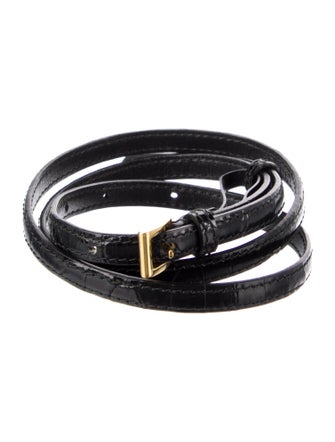 Prada Crocodile Belt