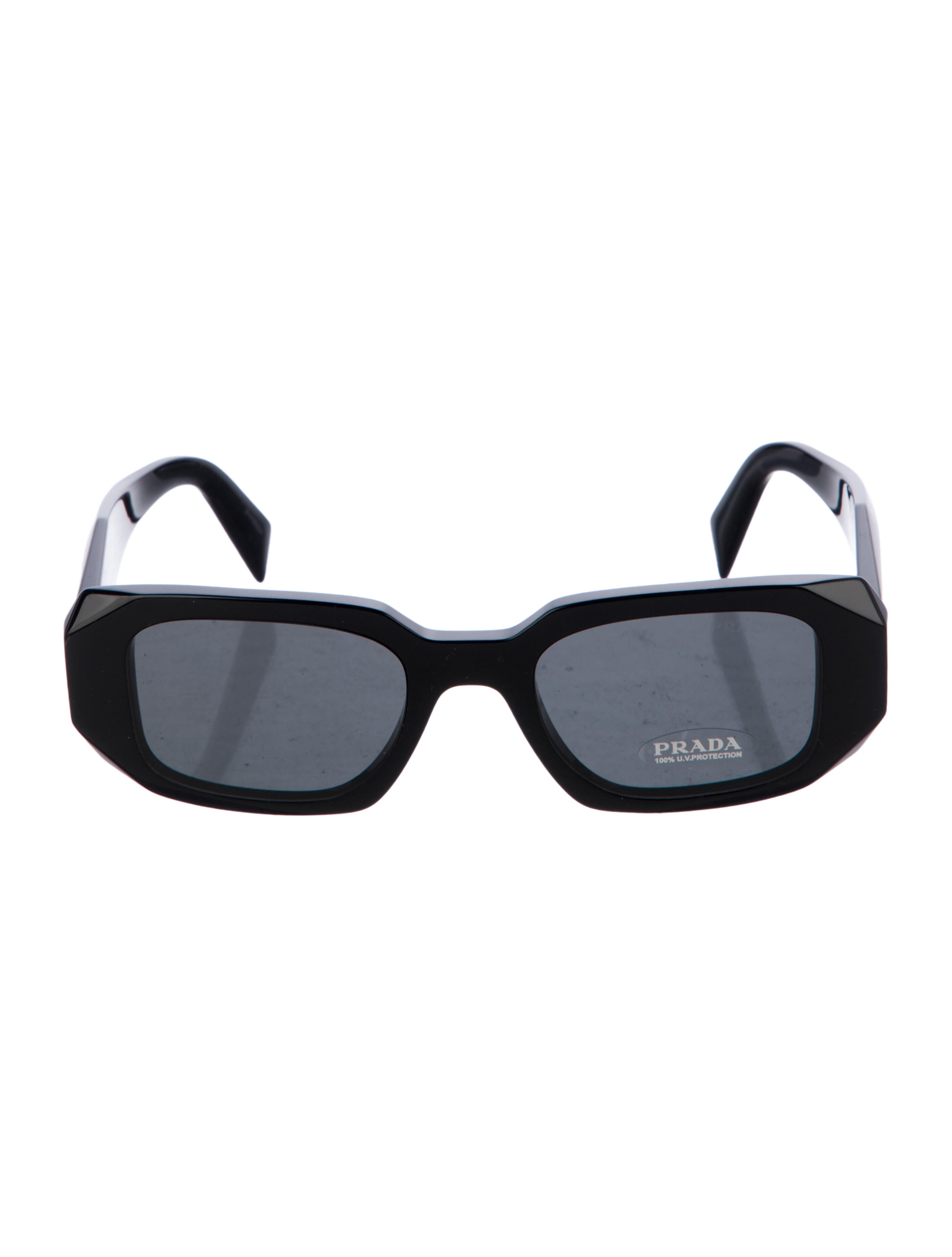 Prada Square Tinted Sunglasses