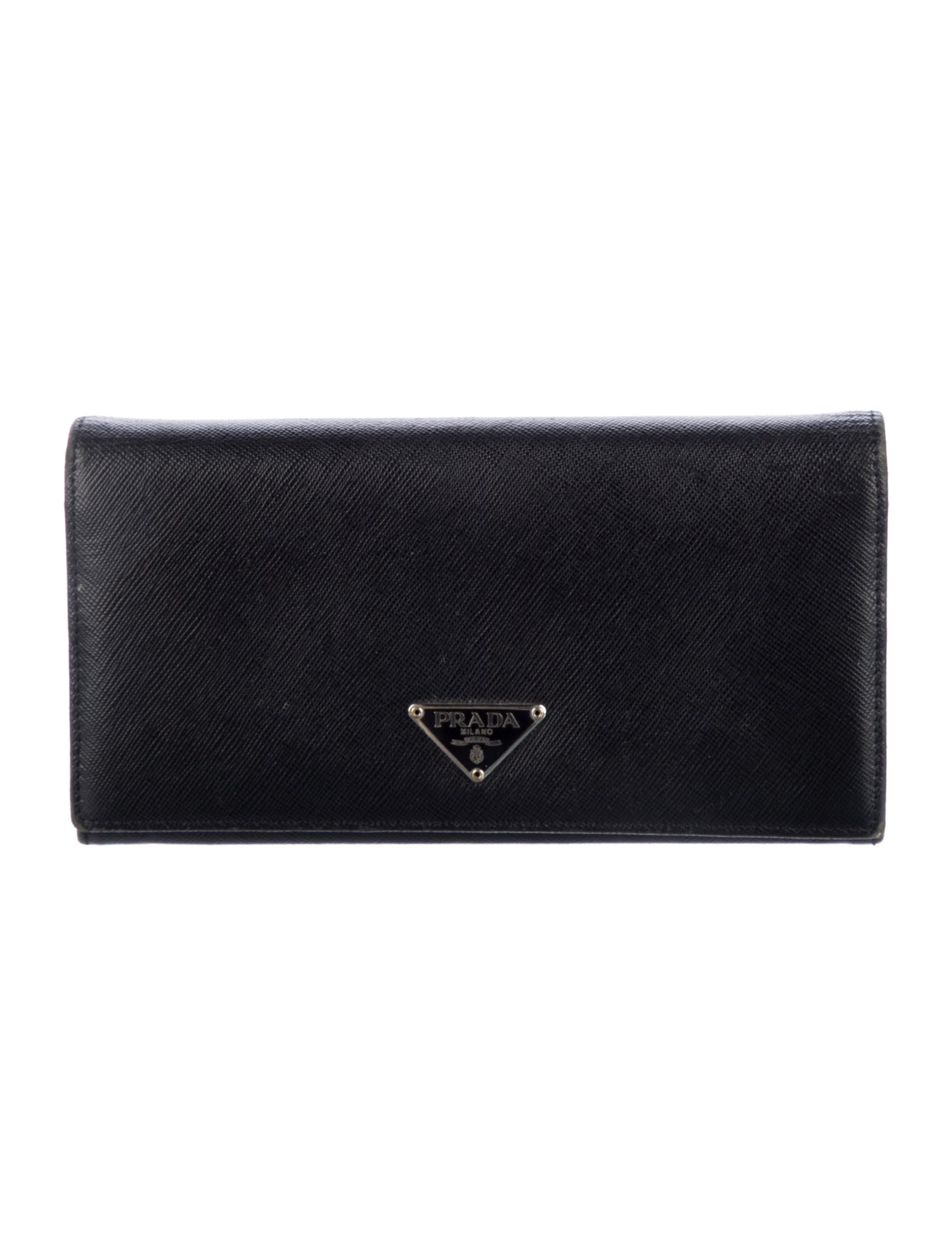 Prada Saffiano Lux Leather Continental Wallet