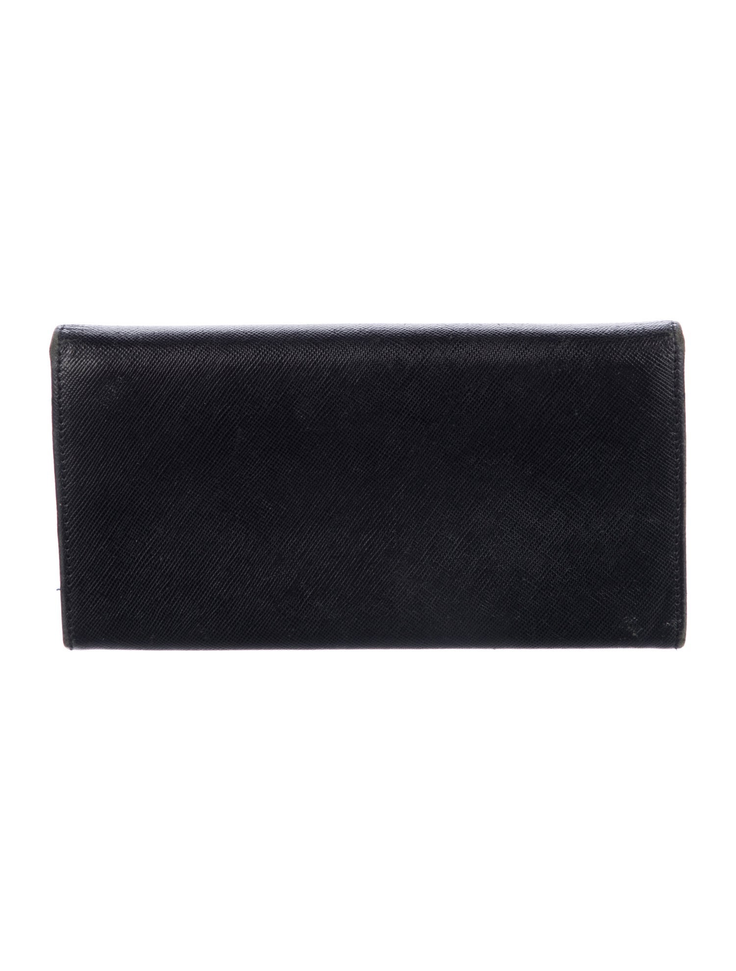 Prada Saffiano Lux Leather Continental Wallet