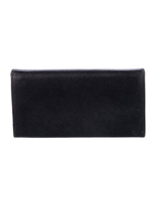 Prada Saffiano Lux Leather Continental Wallet