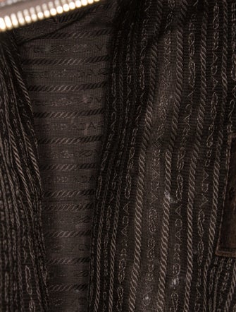 Prada Cervo Leather Hobo