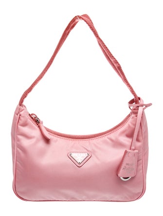 Prada Enameled Metal Triangle Re-Edition 2000