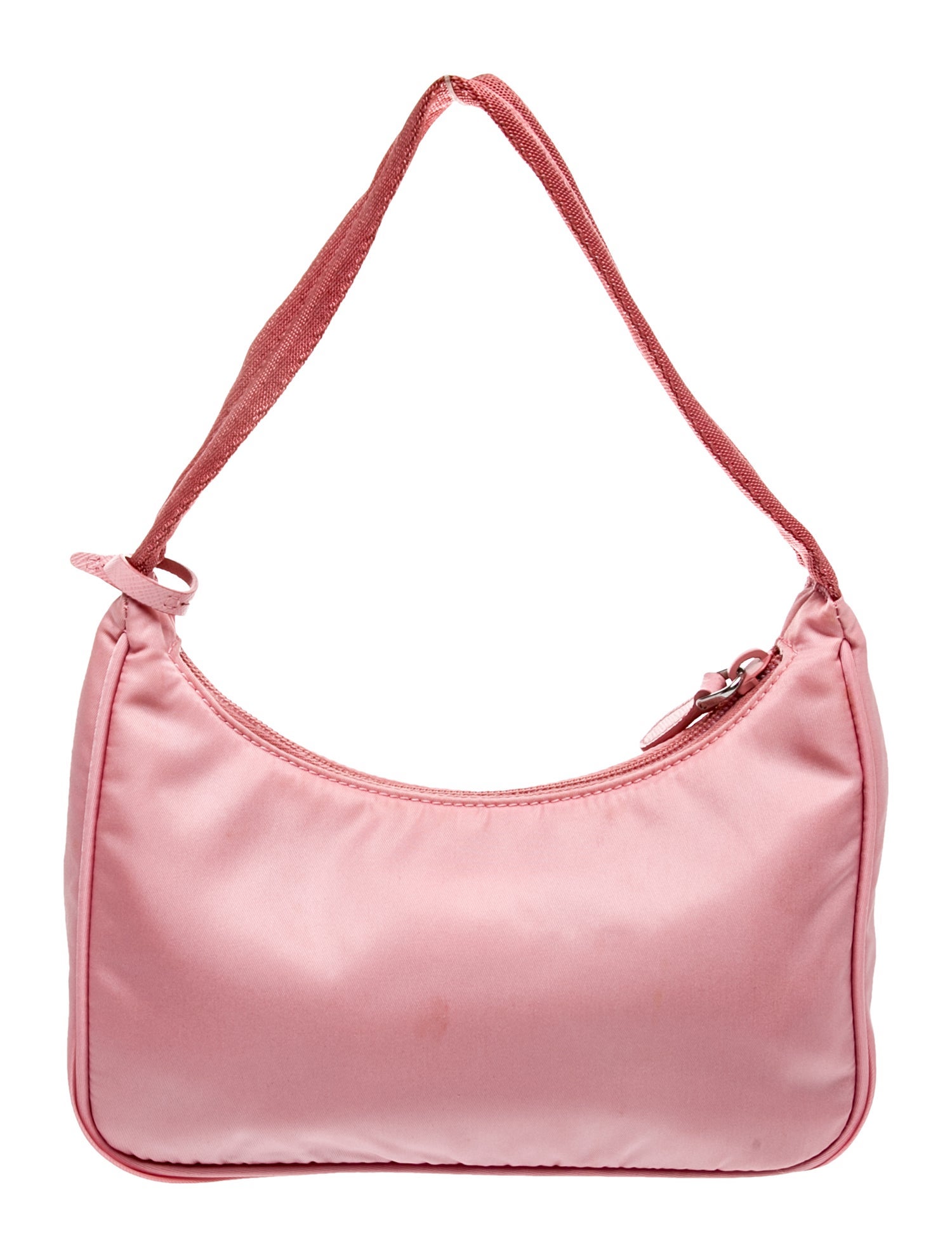 Prada Enameled Metal Triangle Re-Edition 2000