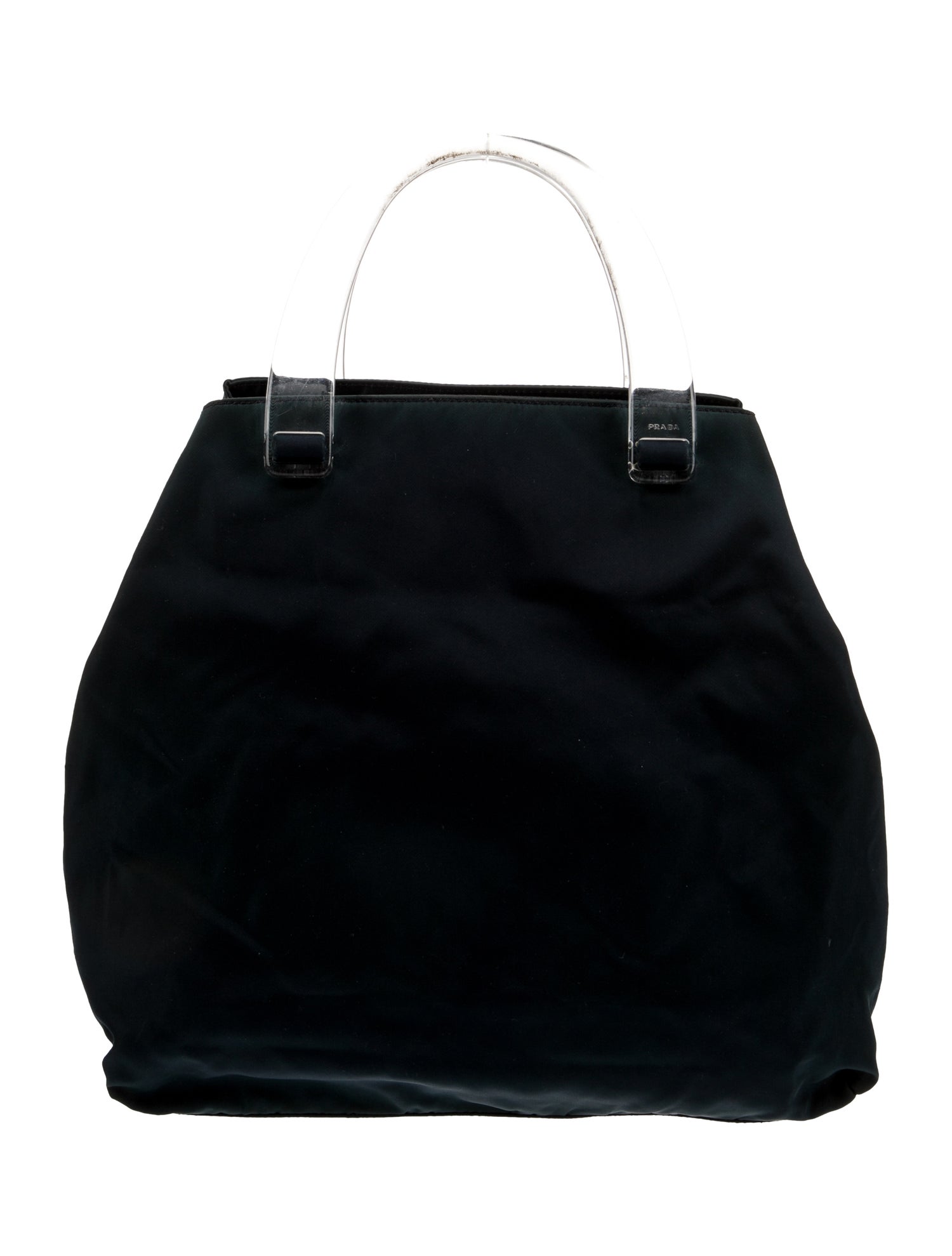 Prada Vela Nylon Top Handle Bag