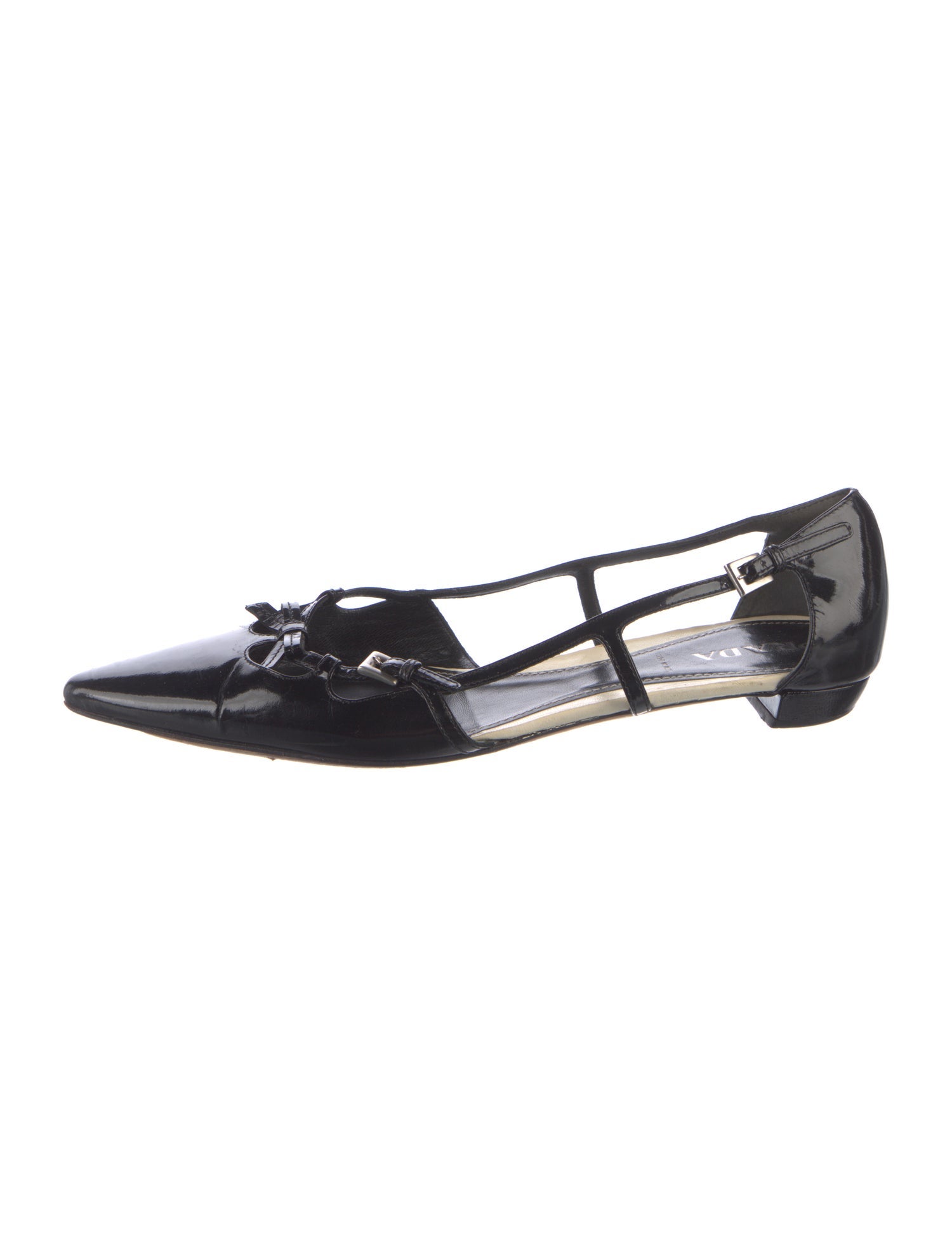 Prada Patent Leather Ballet Flats