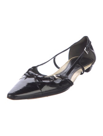 Prada Patent Leather Ballet Flats