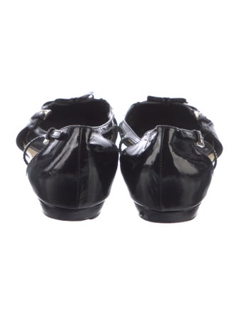 Prada Patent Leather Ballet Flats