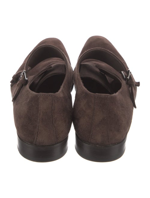 Prada Suede Monk Straps