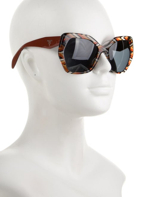 Prada Oversize Tinted Sunglasses